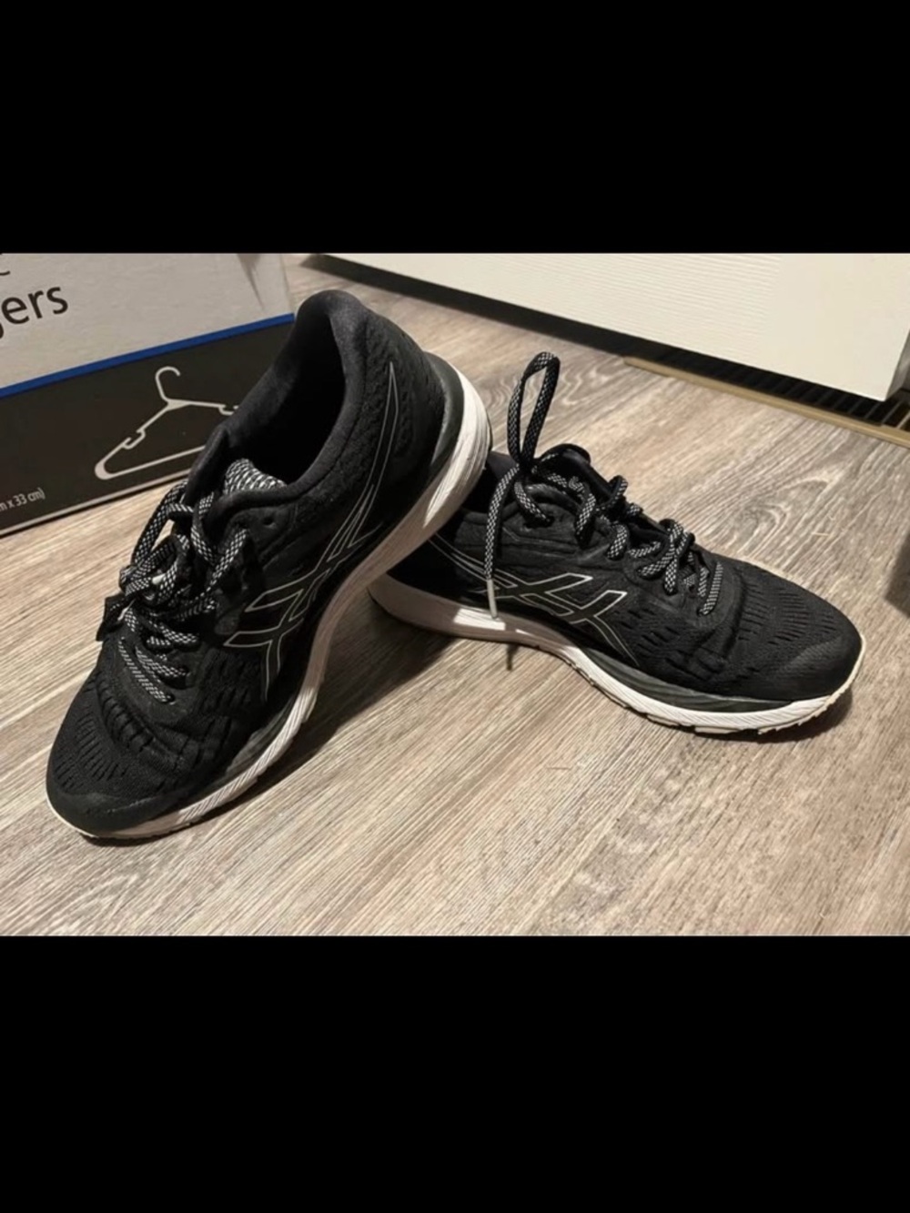 Asics Black Women's Athletic Running Shoes